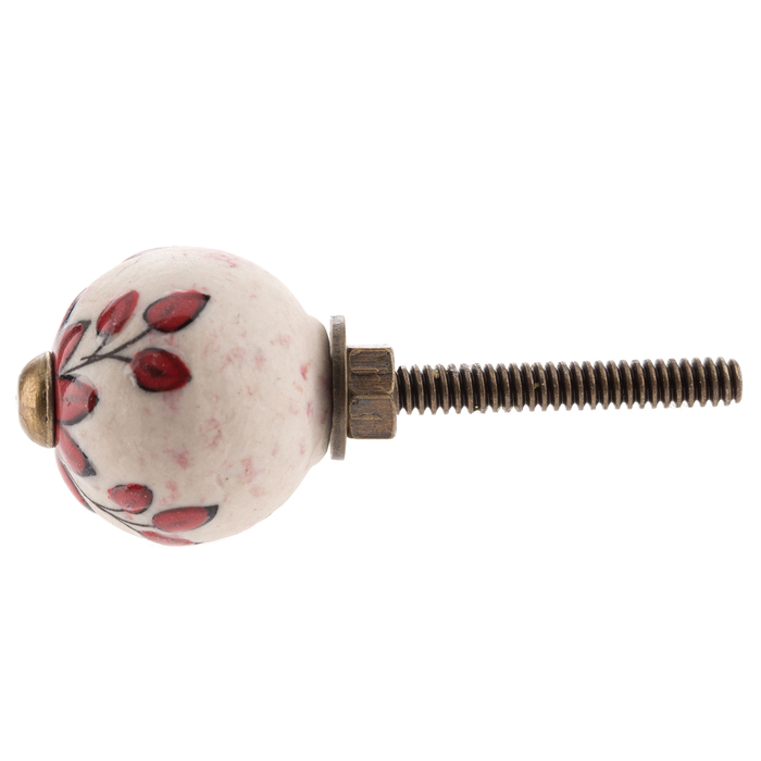 Red Flower Knob Hobby Lobby 1491240